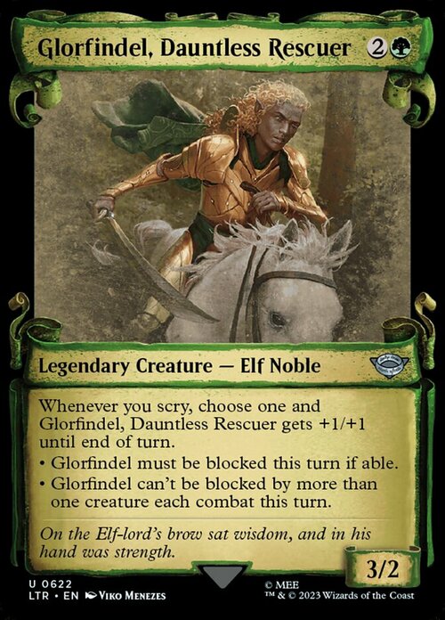 Glorfindel, Dauntless Rescuer Card Front