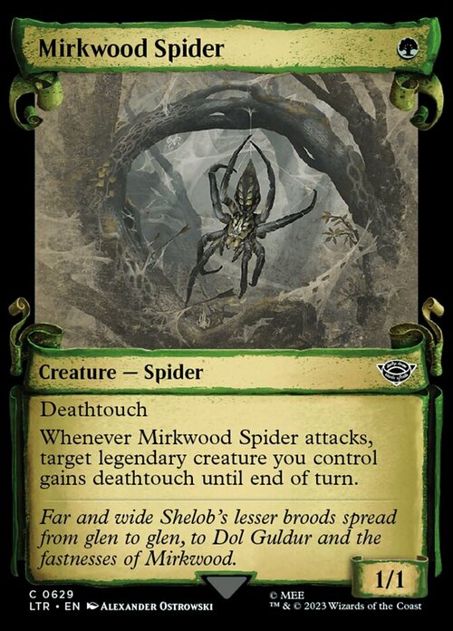 Mirkwood Spider Card Front