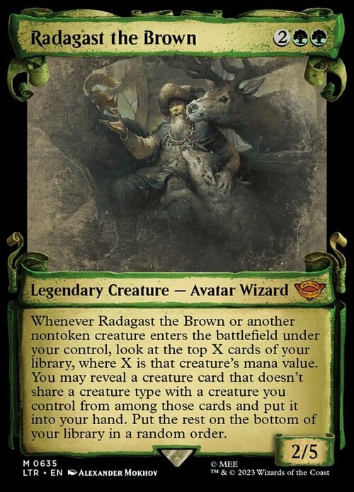 Radagast the Brown Card Front