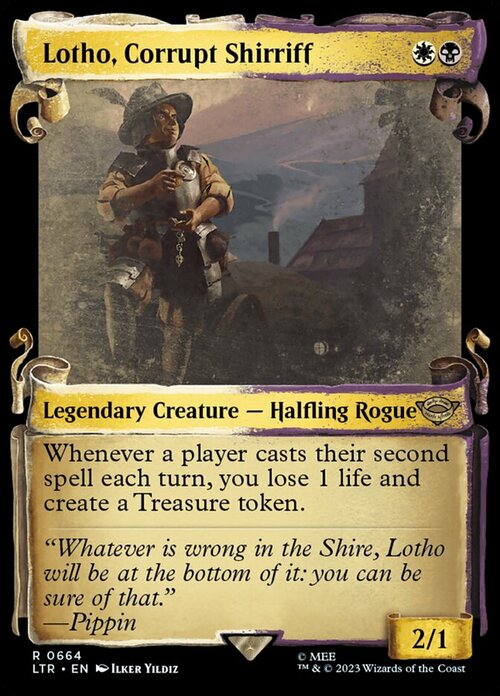 Lotho, Corrupt Shirriff Card Front