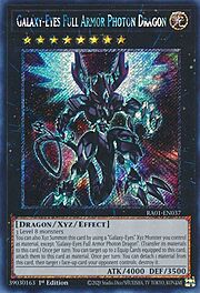 Galaxy-Eyes Full Armor Photon Dragon