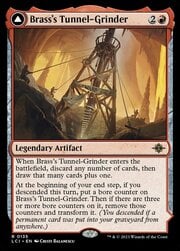 Brass's Tunnel-Grinder // Tecutlan, the Searing Rift