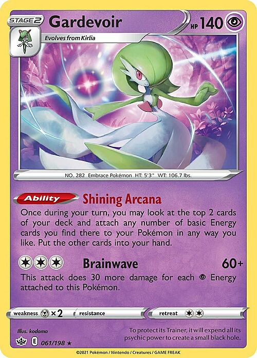 Gardevoir Card Front