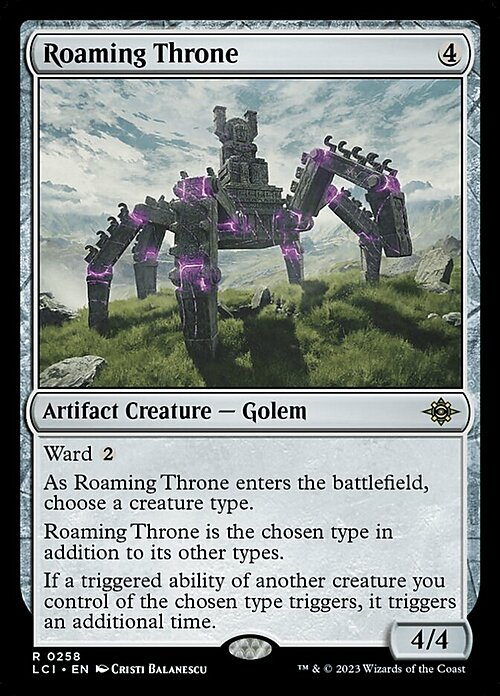 Roaming Throne Card Front