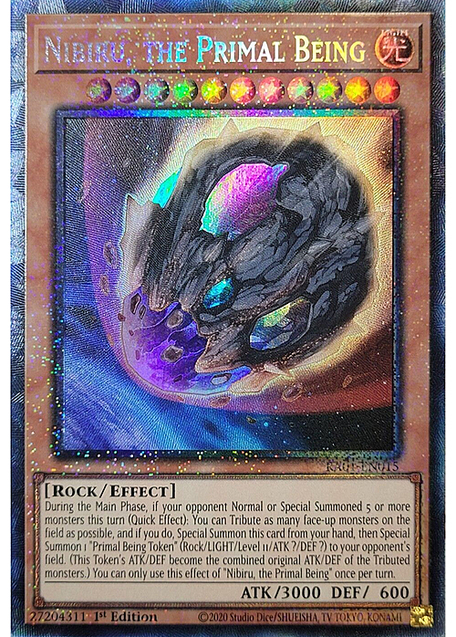 Nibiru, the Primal Being Card Front