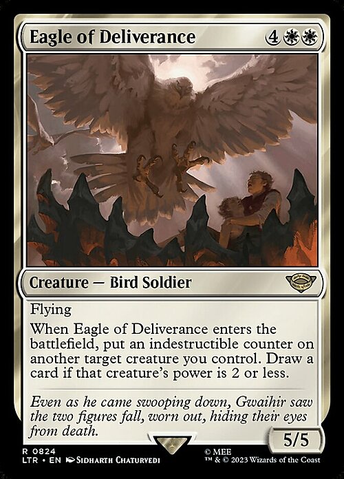 Eagle of Deliverance Card Front