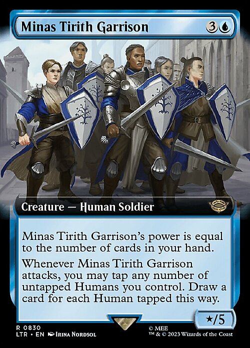 Minas Tirith Garrison Card Front