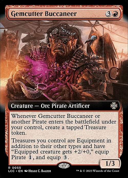 Gemcutter Buccaneer Card Front