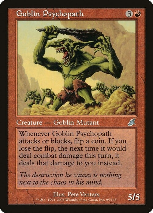 Goblin Psychopath Card Front