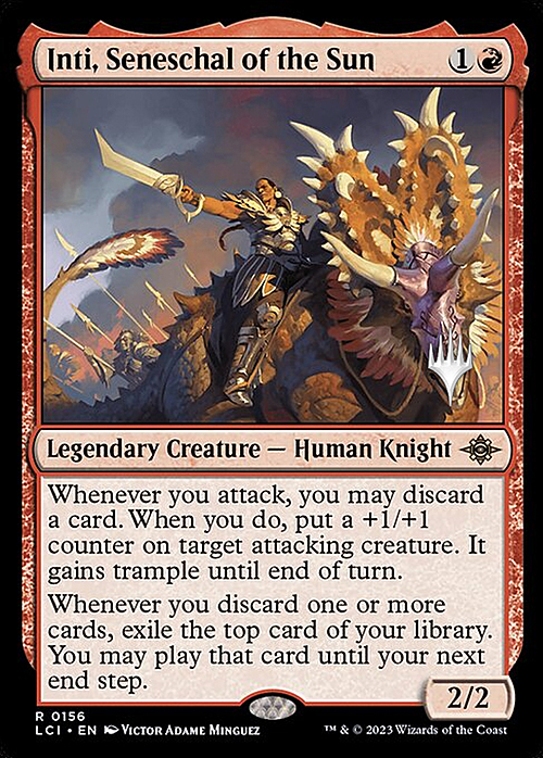 Inti, Seneschal of the Sun Card Front