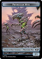 Phyrexian Myr // Knight