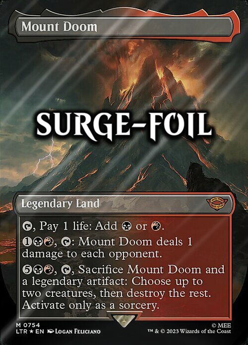 Mount Doom Card Front