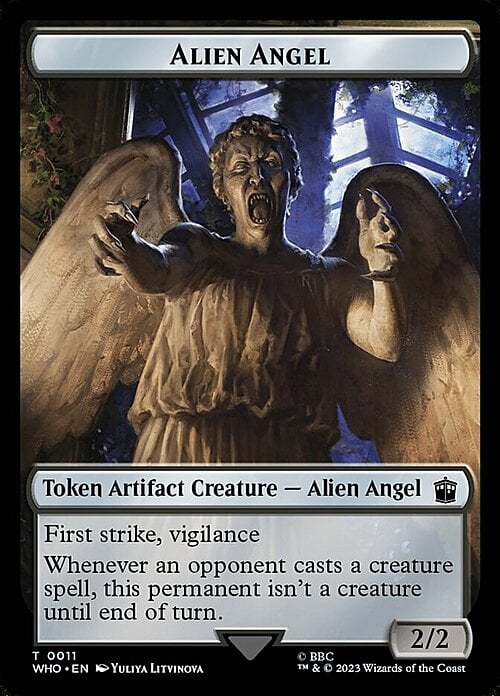 Alien Angel // Mark of the Rani Card Front