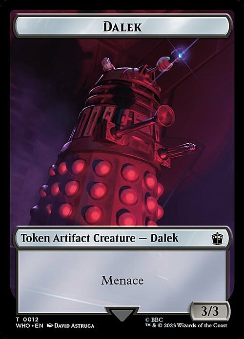 Dalek // Mark of the Rani Card Front