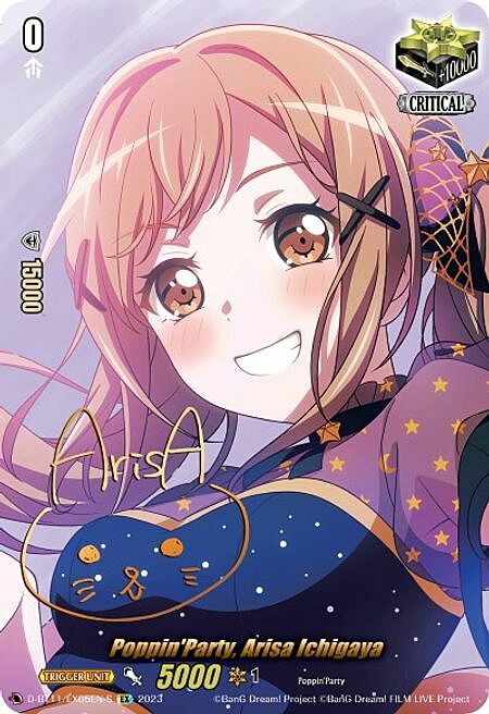 Poppin'Party, Arisa Ichigaya Card Front