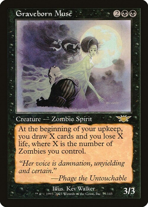 Graveborn Muse Card Front