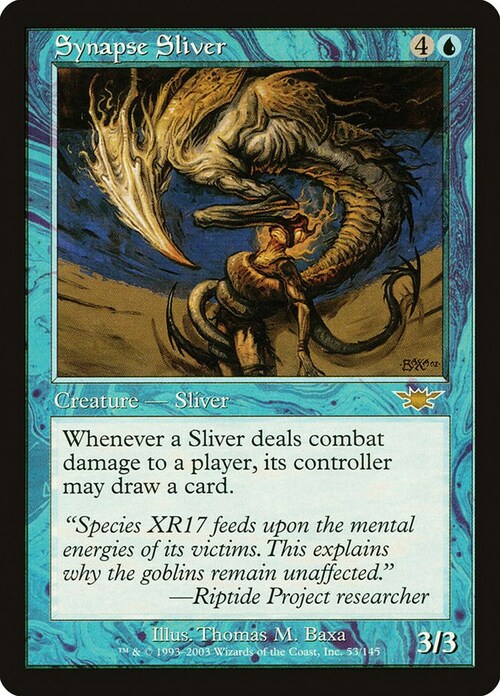 Synapse Sliver Card Front