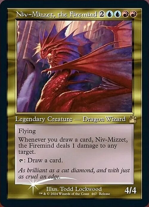 Niv-Mizzet, the Firemind Card Front