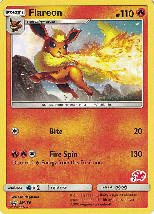 Flareon Card Front