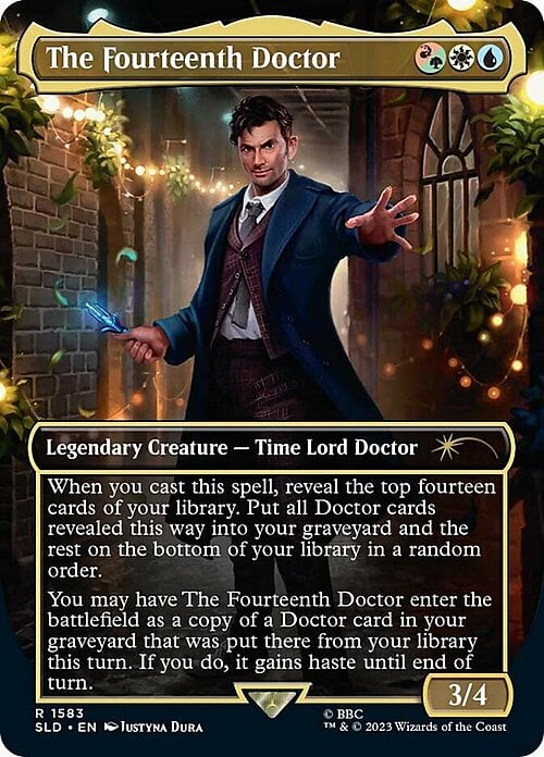 The Fourteenth Doctor Card Front