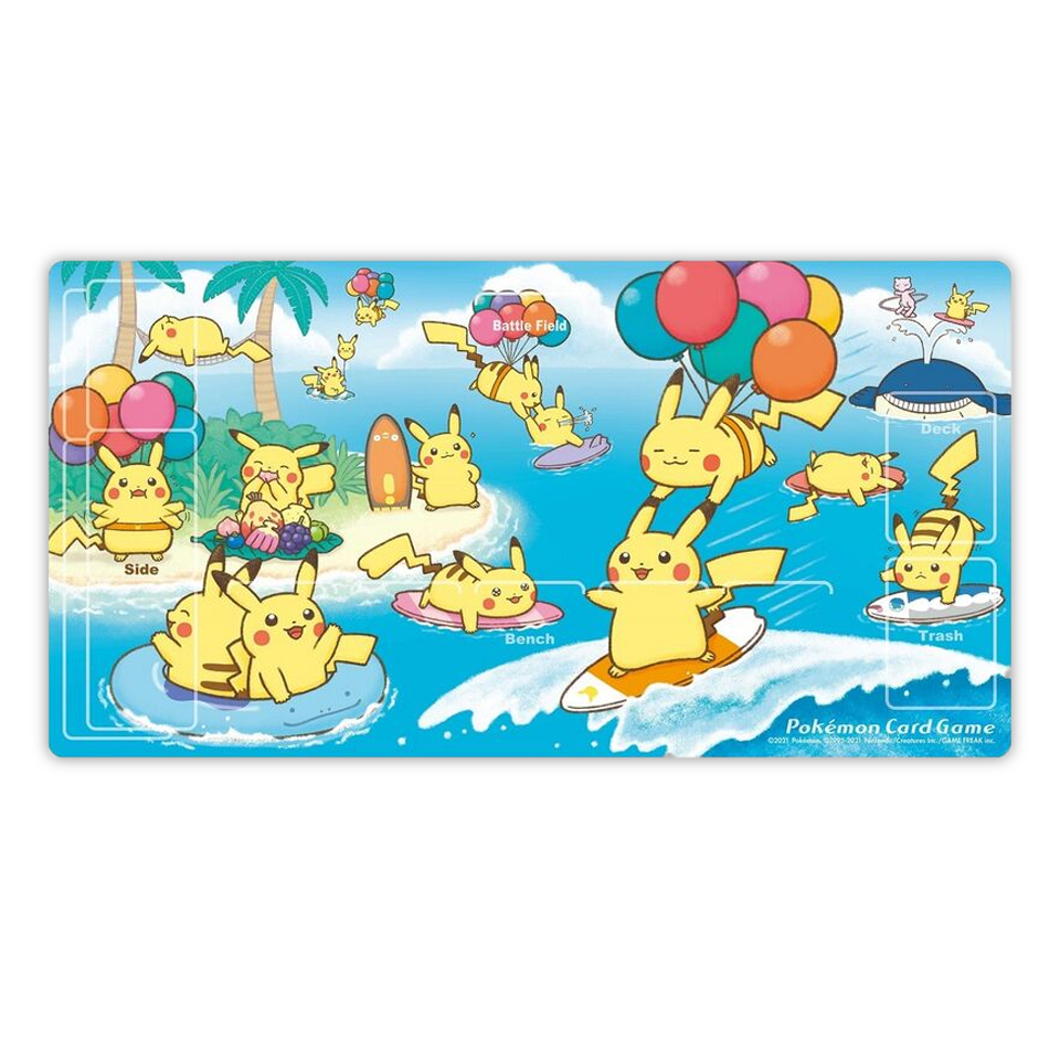 25th Anniversary Collection: Flying Pikachu & Surfing Pikachu Playmat