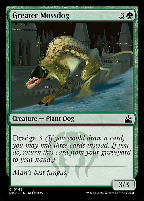 Greater Mossdog Card Front