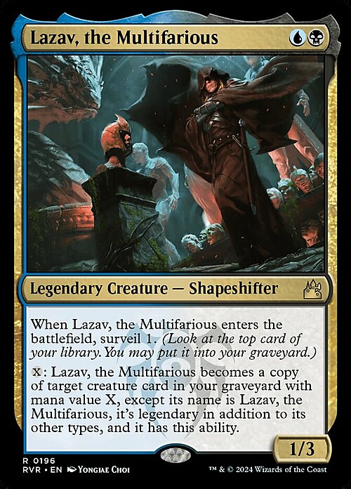 Lazav, the Multifarious Card Front