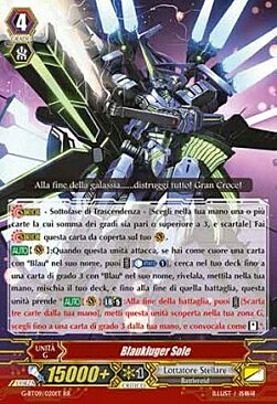 Sonne Blaukluger Card Front