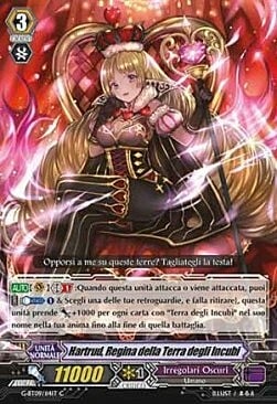 Queen of Nightmareland, Hartrud Card Front