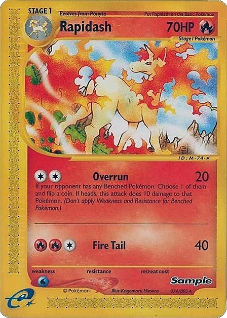 Rapidash Card Front