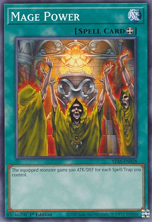 Mage Power Card Front