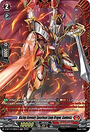 Blazing Heavenly Spearhead Equip Dragon, Nandeeka