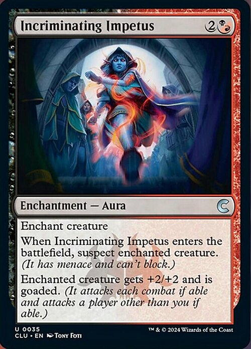 Incriminating Impetus Card Front