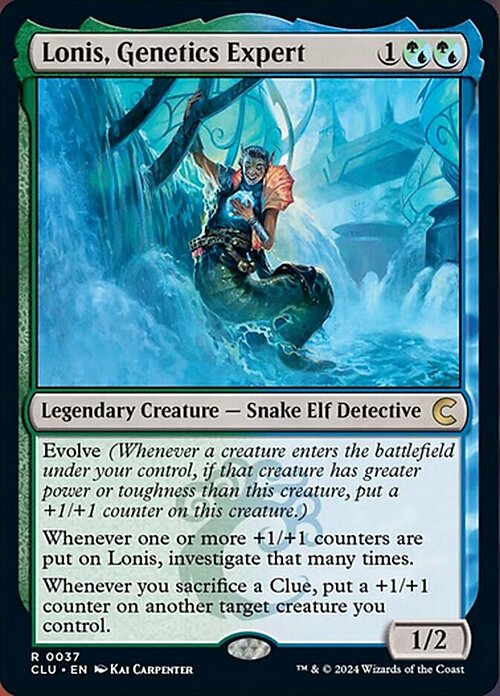 Lonis, Genetics Expert Card Front