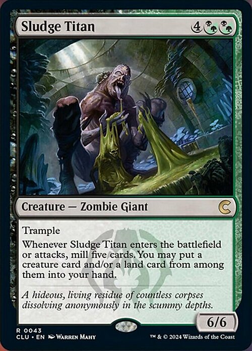 Sludge Titan Card Front