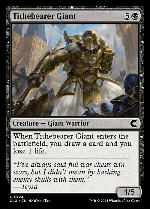 Tithebearer Giant Card Front