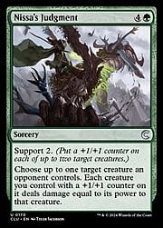 Nissa's Judgment