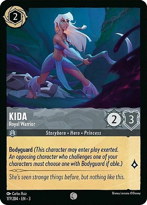 Kida - Royal Warrior Card Front