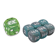 Temporal Forces: Iron Leaves Dice Set