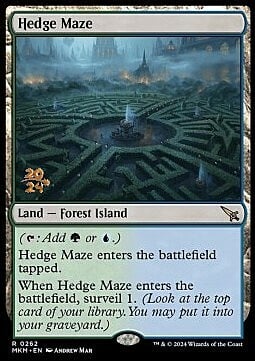 Hedge Maze Card Front