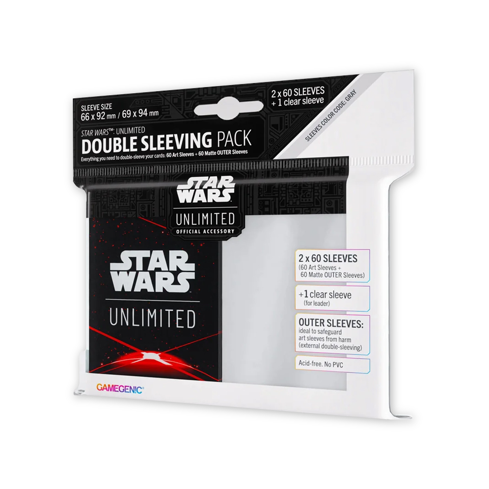 Gamegenic: Star Wars Double Sleeving Pack| Space Red