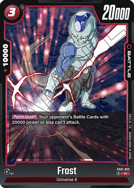 Frost Card Front