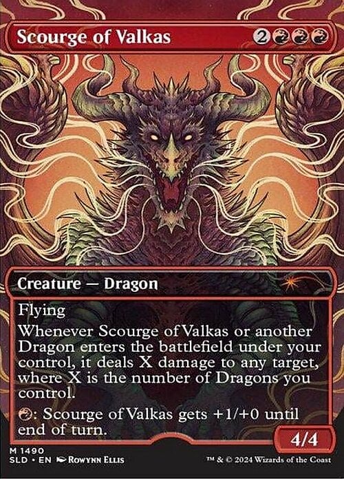 Scourge of Valkas Card Front