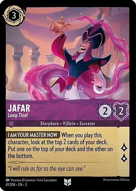 Jafar - Lamp Thief Card Front