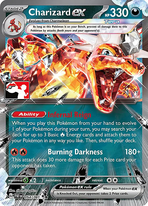 Charizard ex Card Front