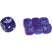 Chilling Reign: Shadow Rider Calyrex Dice Set