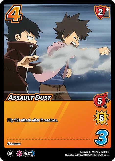 Assault Dust Card Front