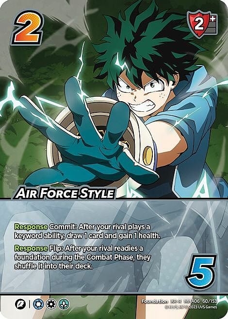 Air Force Style Card Front