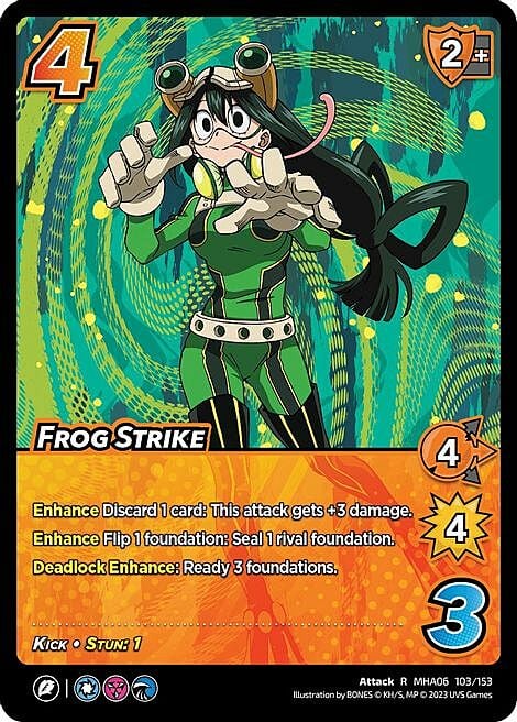 Frog Strike Card Front