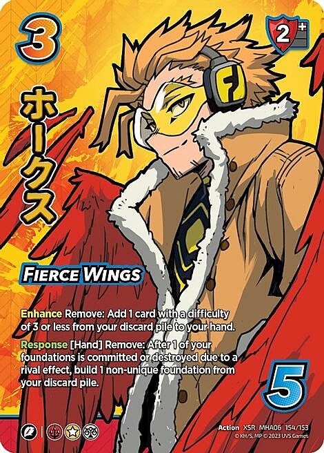 Fierce Wings Card Front